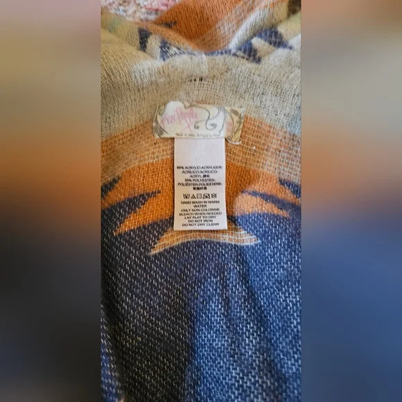 Free People Crossroads Poncho One Size - Picture 10 of 12